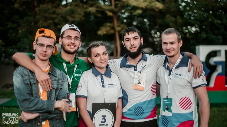 Наши волонтеры на форуме "Машук-2018"
